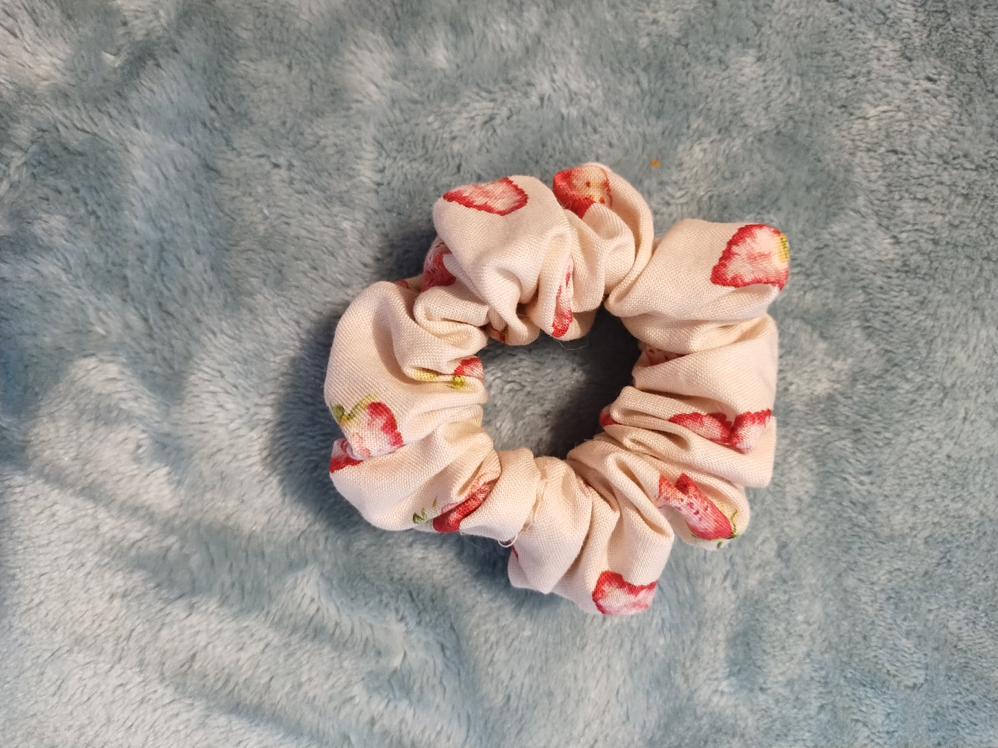 Strawberry Scrunchies