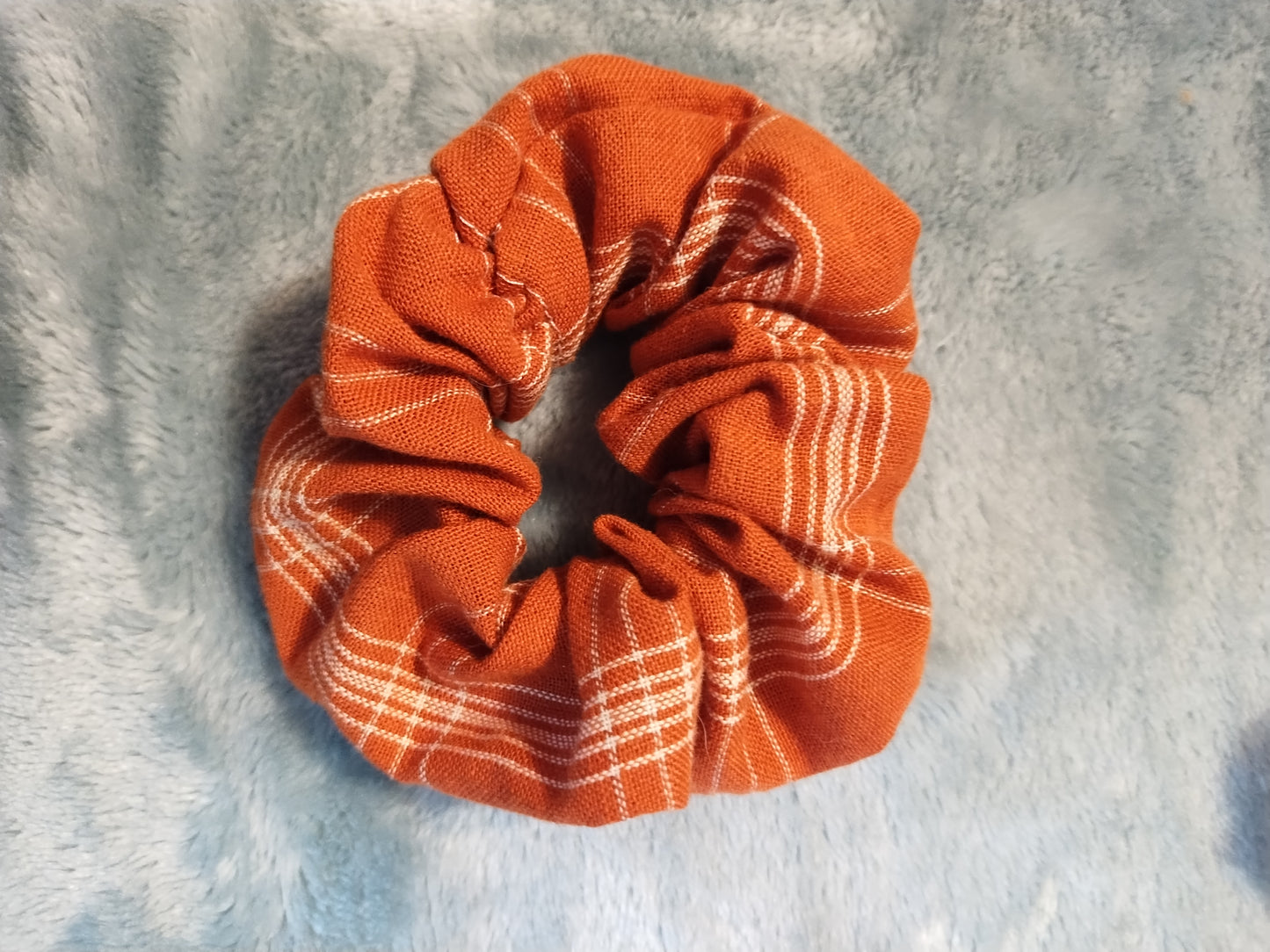 Fall Plaid Scrunchie