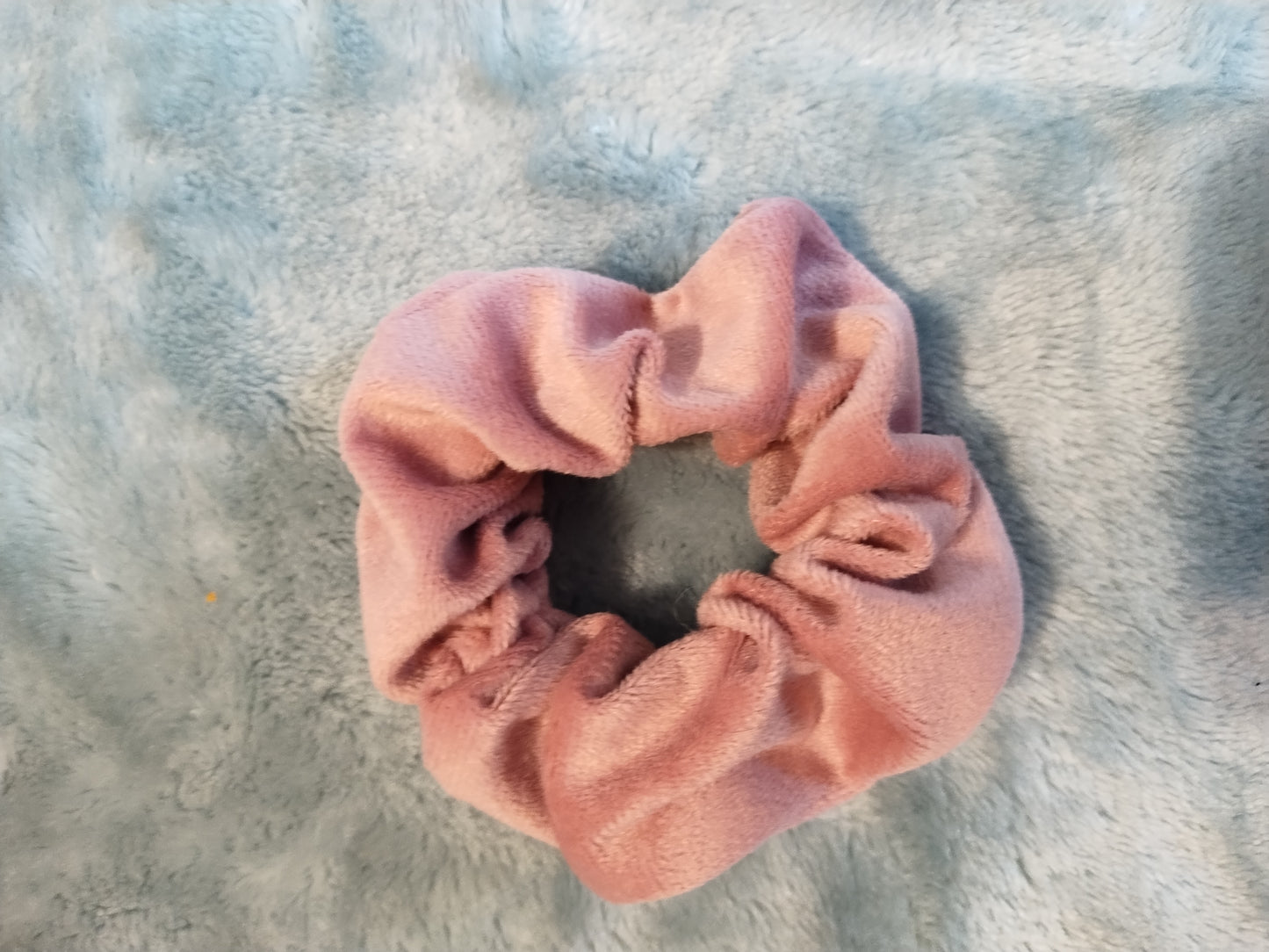 Velvet Light Purple Scrunchie