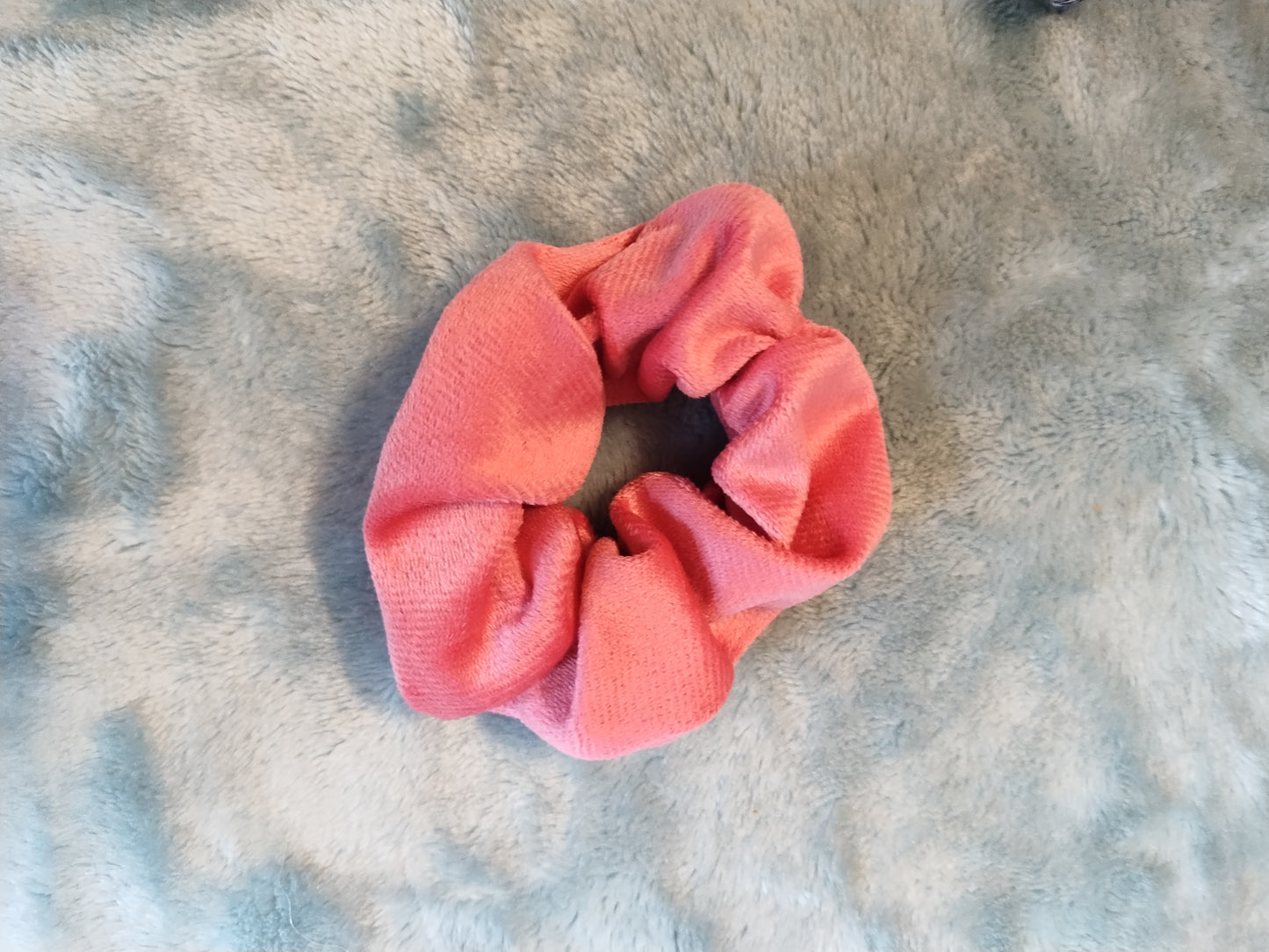 Velvet Pink Scrunchie