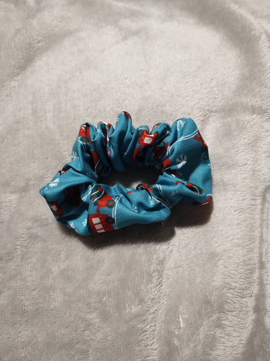 Toy Train Scrunchie