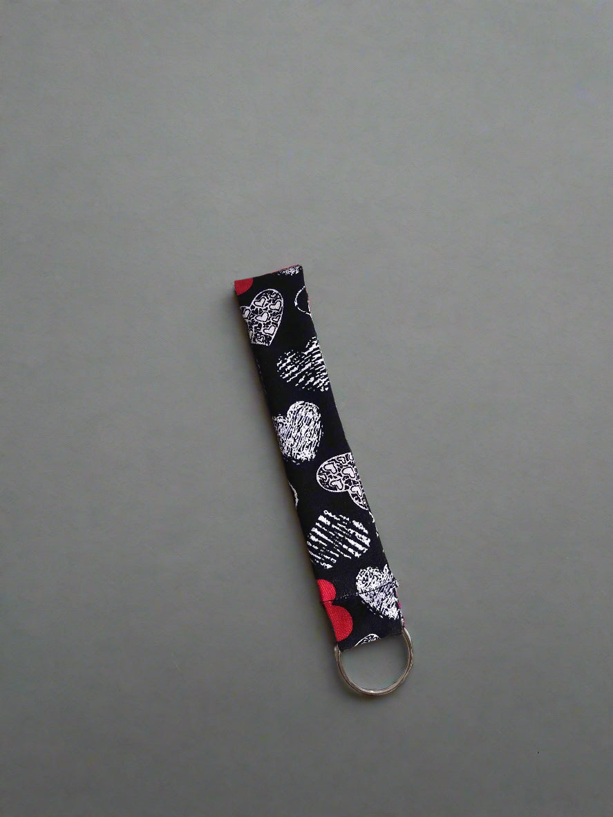 Chalkboard Heart Keychains