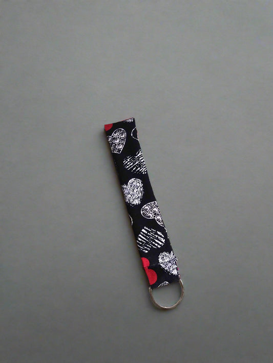 Chalkboard Heart Keychains